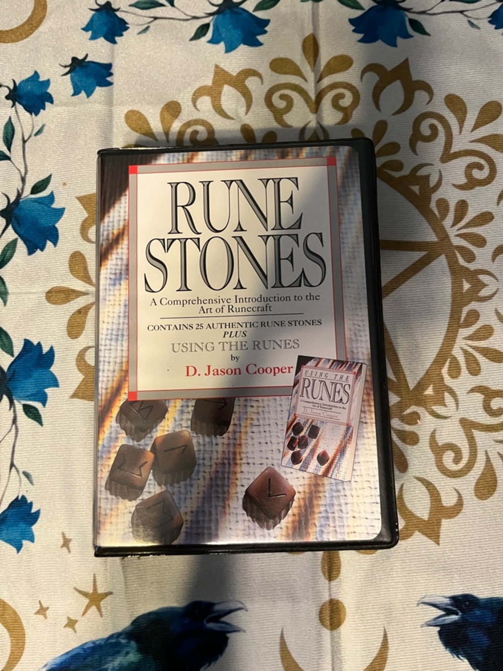 Rune Stones Set with Guidebook - Brown Rune Tiles